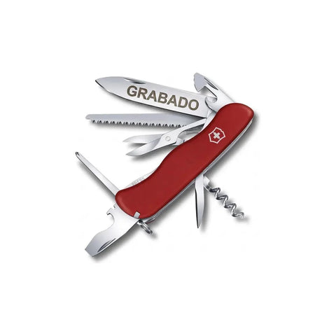 Navaja Cortapluma  Victorinox Outrider Roja 0.8513 + Grabado Personalizado