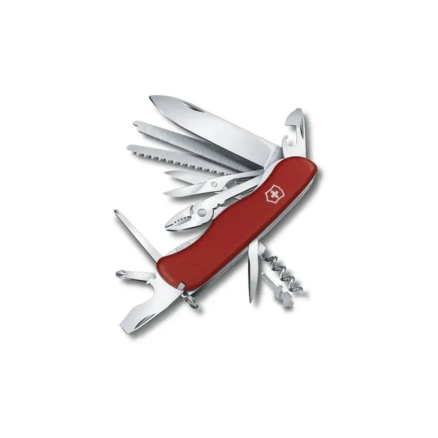 Navaja Cortapluma  Victorinox Work Champ Roja 0.8564 Premium + Grabado Personalizado