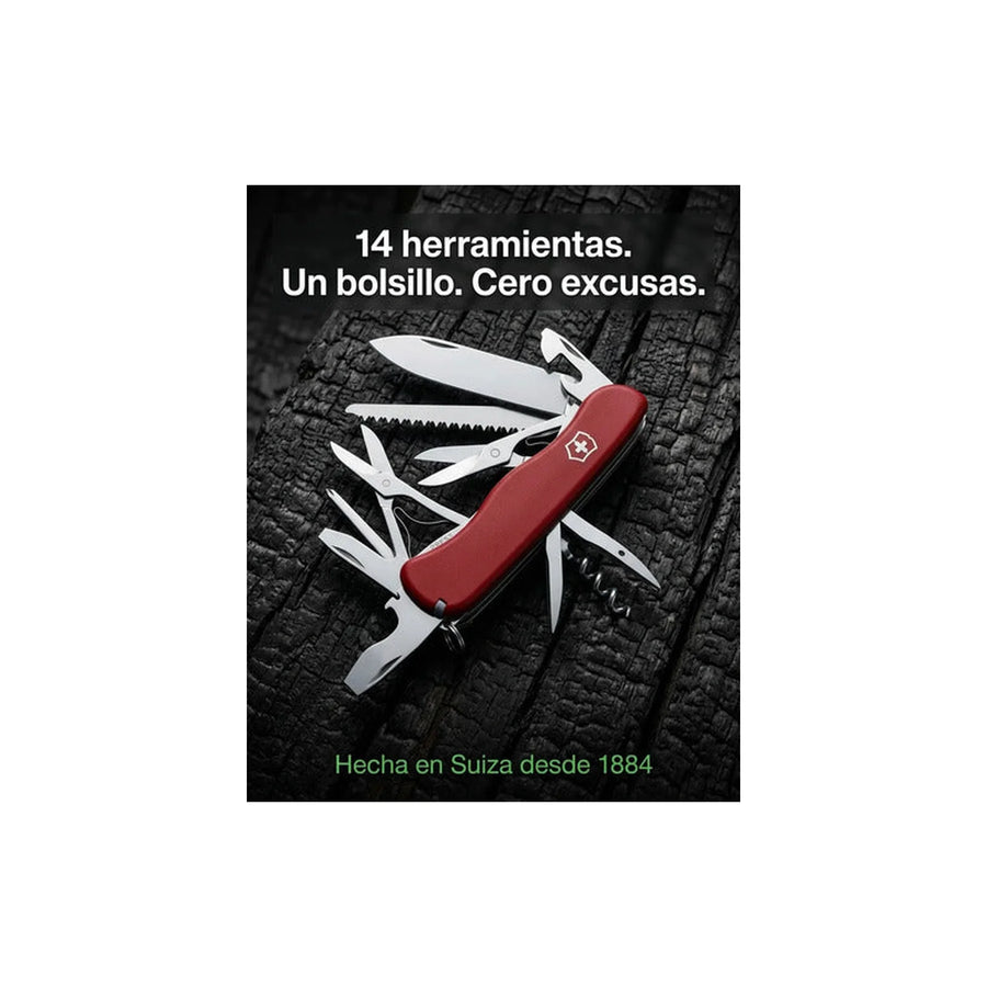 Navaja Cortapluma  Victorinox Outrider Roja 0.8513 + Grabado Personalizado