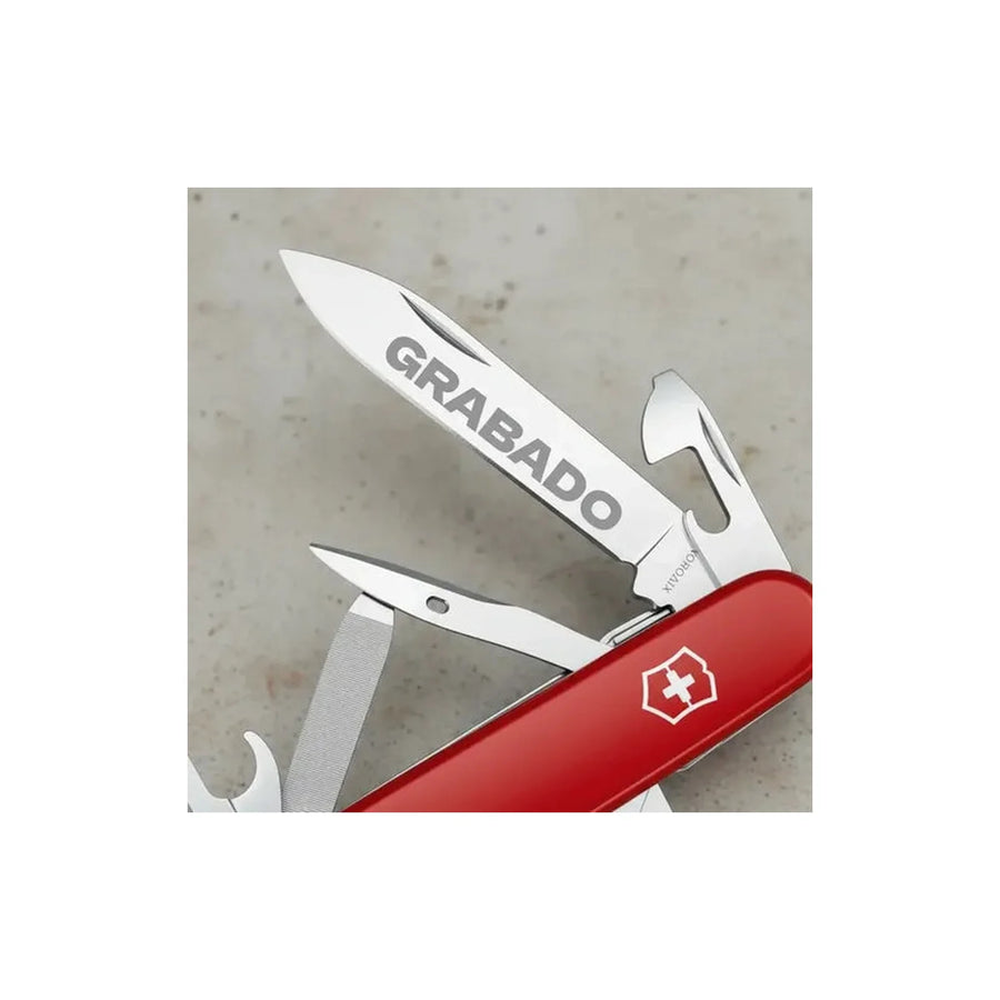 Navaja Cortapluma  Victorinox Sportsman Roja 0.3803 Deportes + Grabado Personalizado