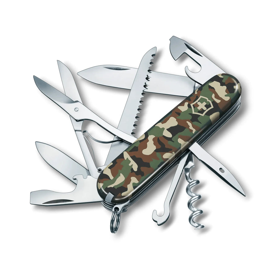 Navaja Cortapluma  Victorinox Hunstman 1.3713.941 Camuflaje + Grabado Personalizado