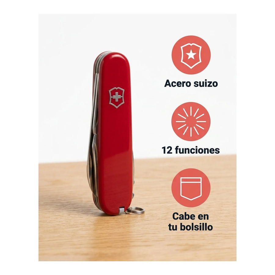 Navaja Cortapluma  Victorinox Spartan Roja 1.3603 + Grabado Personalizado