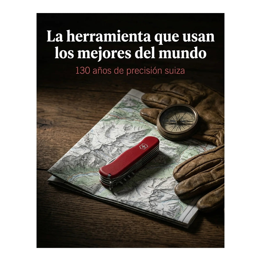 Navaja Cortapluma  Victorinox Work Champ Roja 0.8564 Premium + Grabado Personalizado