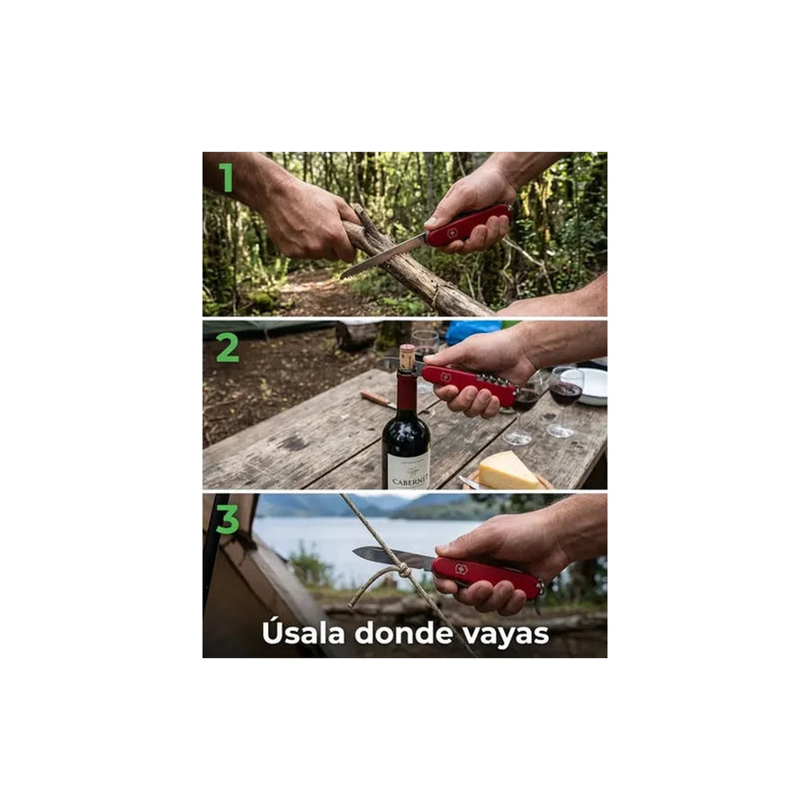 Navaja Cortapluma  Victorinox Outrider Roja 0.8513 + Grabado Personalizado