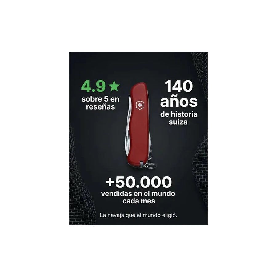 Navaja Cortapluma  Victorinox Outrider Roja 0.8513 + Grabado Personalizado