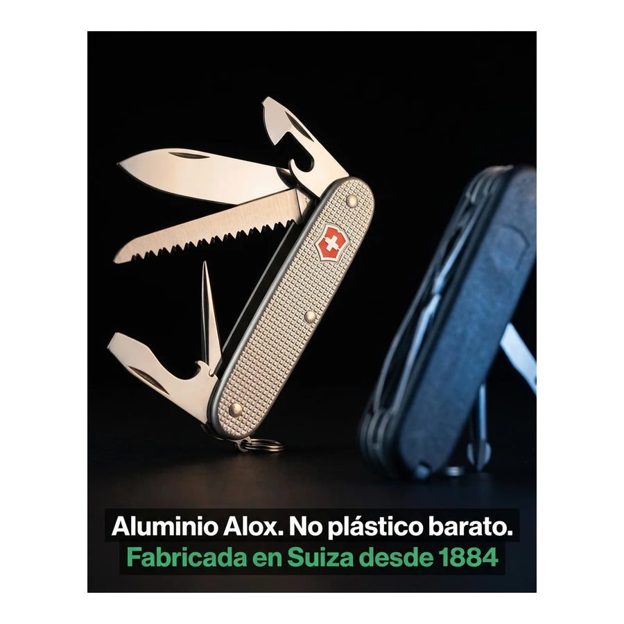 Navaja Cortapluma  Victorinox Farmer Alox 0.8241.26 Granja + Grabado Personalizado