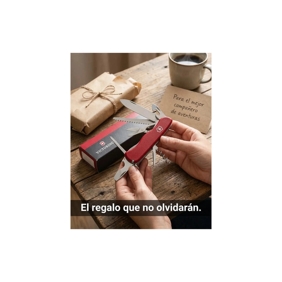 Navaja Cortapluma  Victorinox Outrider Roja 0.8513 + Grabado Personalizado