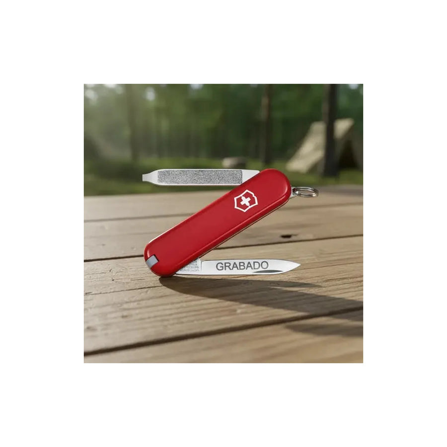 Navaja Cortapluma  Victorinox Scort Roja 0.6123 Premium + Grabado Personalizado