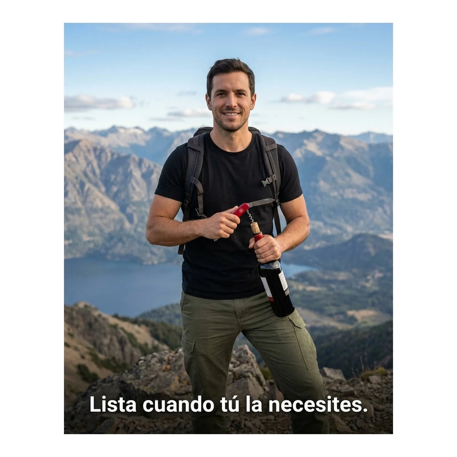 Navaja Cortapluma  Victorinox Work Champ Roja 0.8564 Premium + Grabado Personalizado