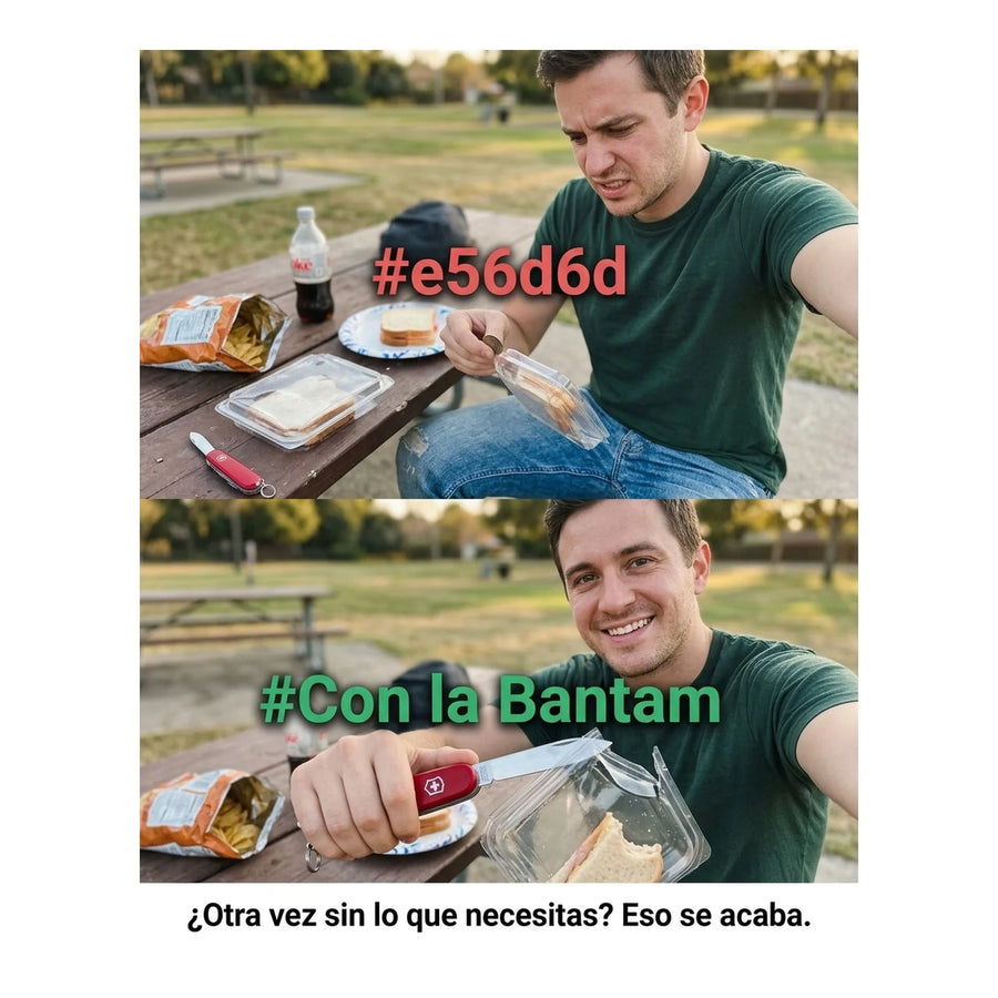 Navaja Cortapluma  Victorinox Bantam Roja 0.2303 + Grabado Personalizado