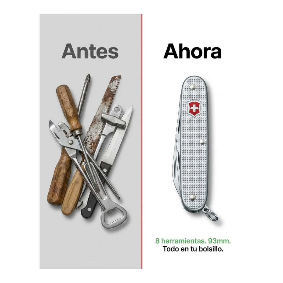 Navaja Cortapluma  Victorinox Farmer Alox 0.8241.26 Granja + Grabado Personalizado