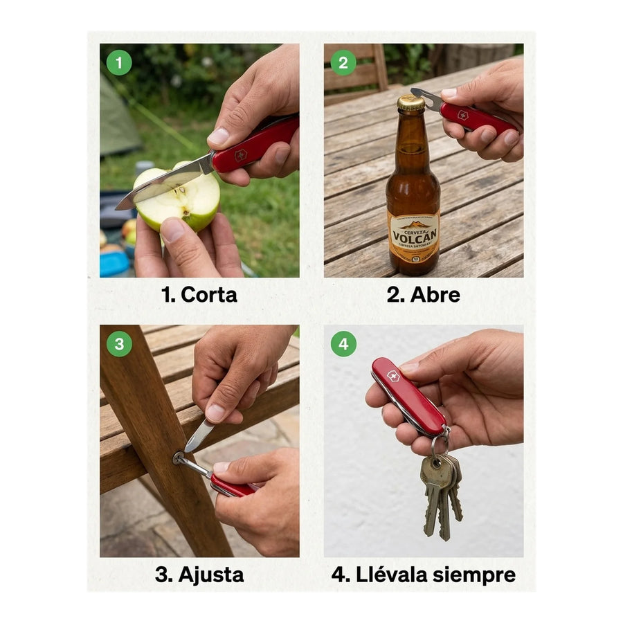 Navaja Cortapluma  Victorinox Bantam Roja 0.2303 + Grabado Personalizado