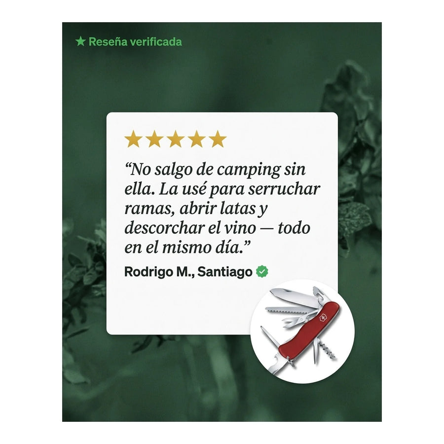 Navaja Cortapluma  Victorinox Outrider Roja 0.8513 + Grabado Personalizado