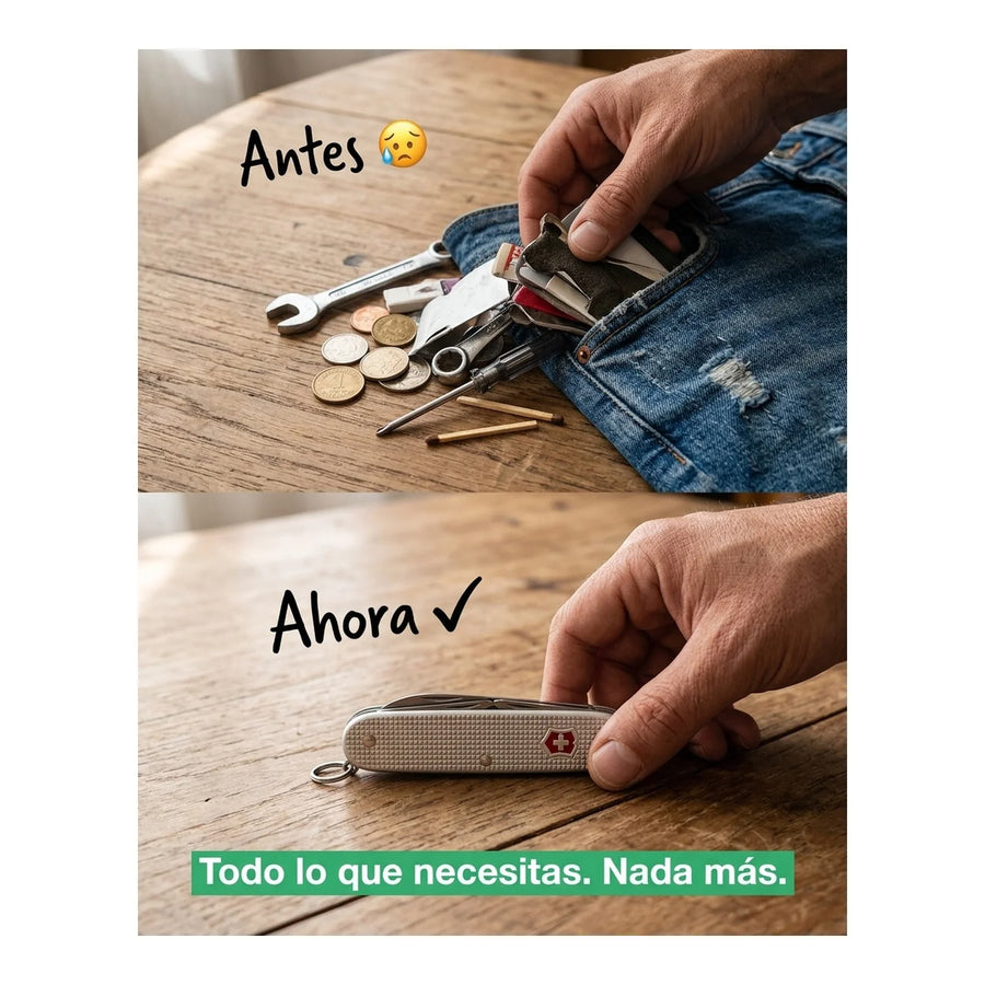 Navaja Cortapluma  Victorinox Farmer Alox 0.8241.26 Granja + Grabado Personalizado