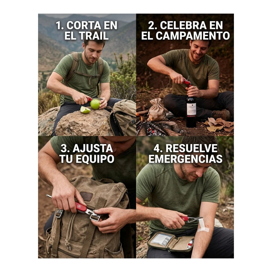 Navaja Cortapluma  Victorinox Climber Roja 1.3703 + Grabado Personalizado