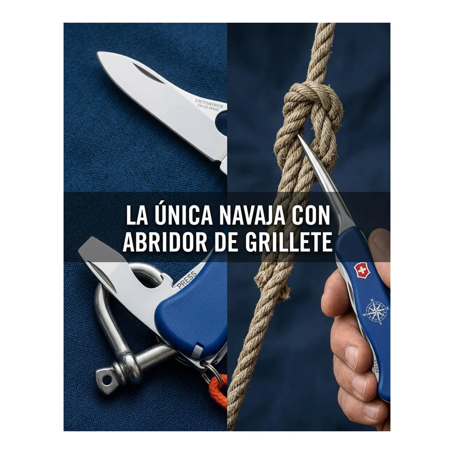 Navaja Cortapluma  Victorinox Skipper Pro 0.8503.2mw Patrón + Grabado Personalizado