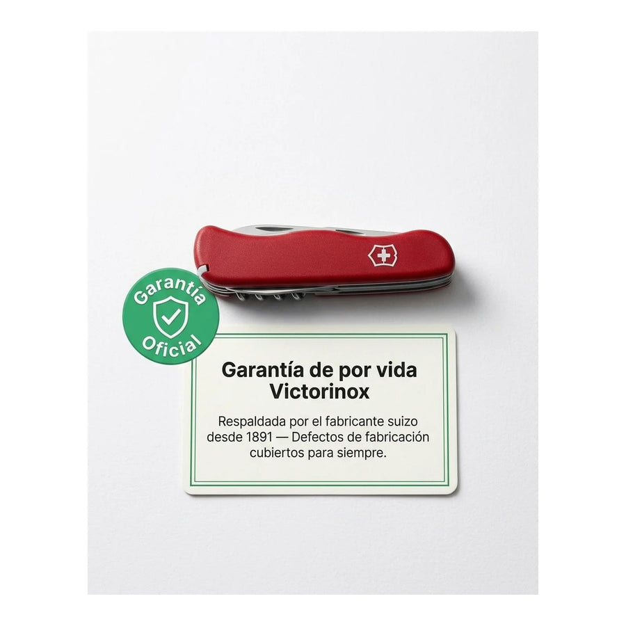 Navaja Cortapluma  Victorinox Picknicker Roja 0.8353 Premium + Grabado Personalizado
