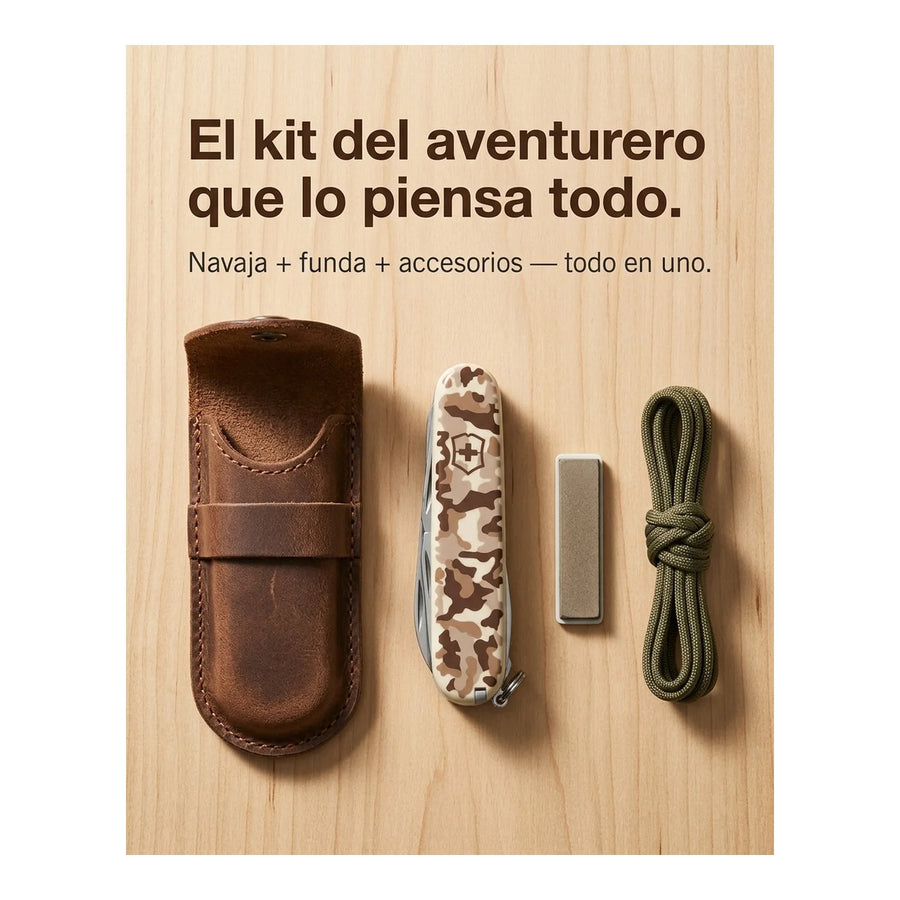 Navaja Cortapluma  Victorinox Hunstman 1.3713.941 Camuflaje + Grabado Personalizado