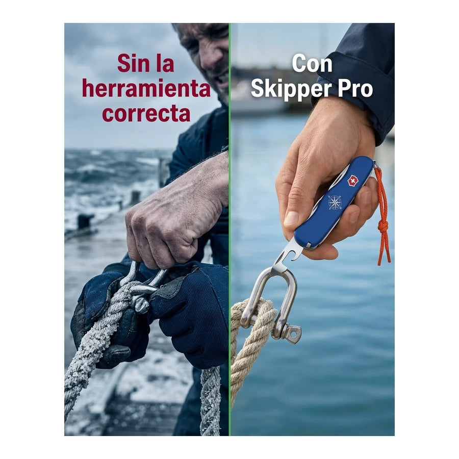 Navaja Cortapluma  Victorinox Skipper Pro 0.8503.2mw Patrón + Grabado Personalizado