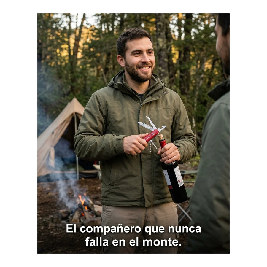Navaja Cortapluma  Victorinox Camper Roja 1.3613 + Grabado Personalizado