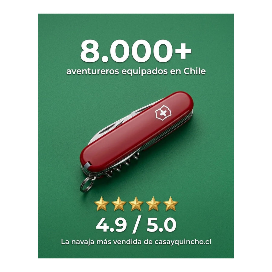 Navaja Cortapluma  Victorinox Sportsman Roja 0.3803 Deportes + Grabado Personalizado