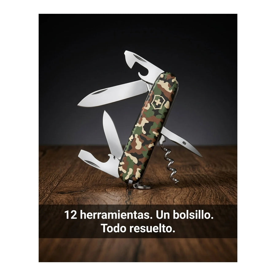 Navaja Cortapluma  Victorinox Spartan Camuflaje 1.3603.94 + Grabado Personalizado