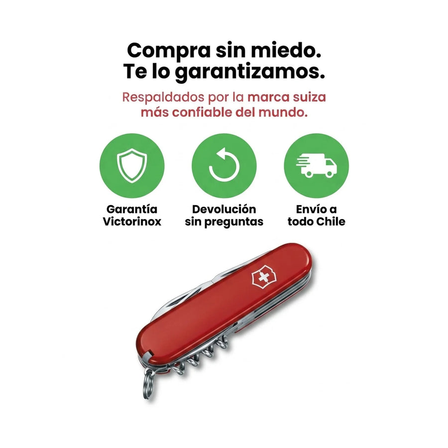 Navaja Cortapluma  Victorinox Sportsman Roja 0.3803 Deportes + Grabado Personalizado