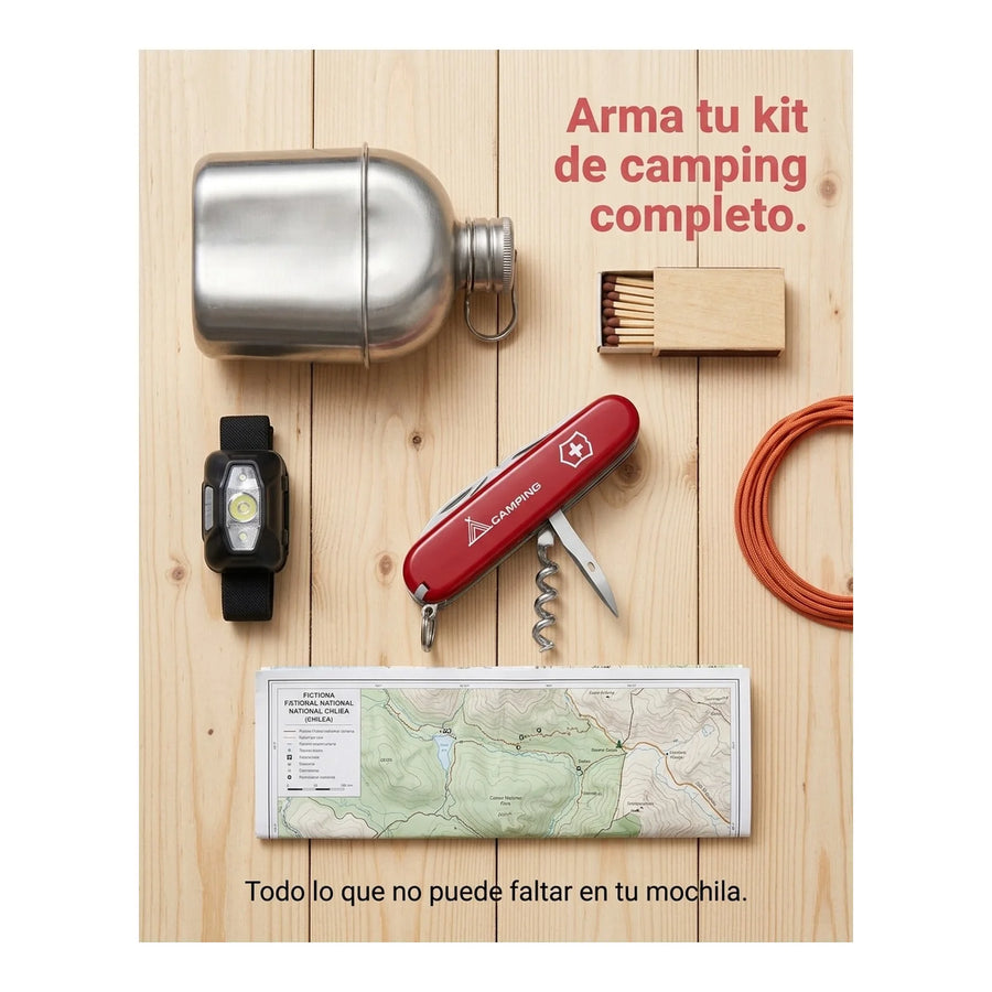 Navaja Cortapluma  Victorinox Camper Roja 1.3613 + Grabado Personalizado