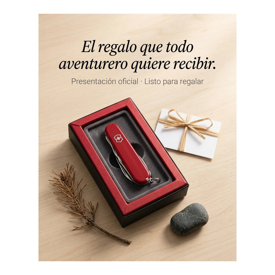 Navaja Cortapluma  Victorinox Climber Roja 1.3703 + Grabado Personalizado
