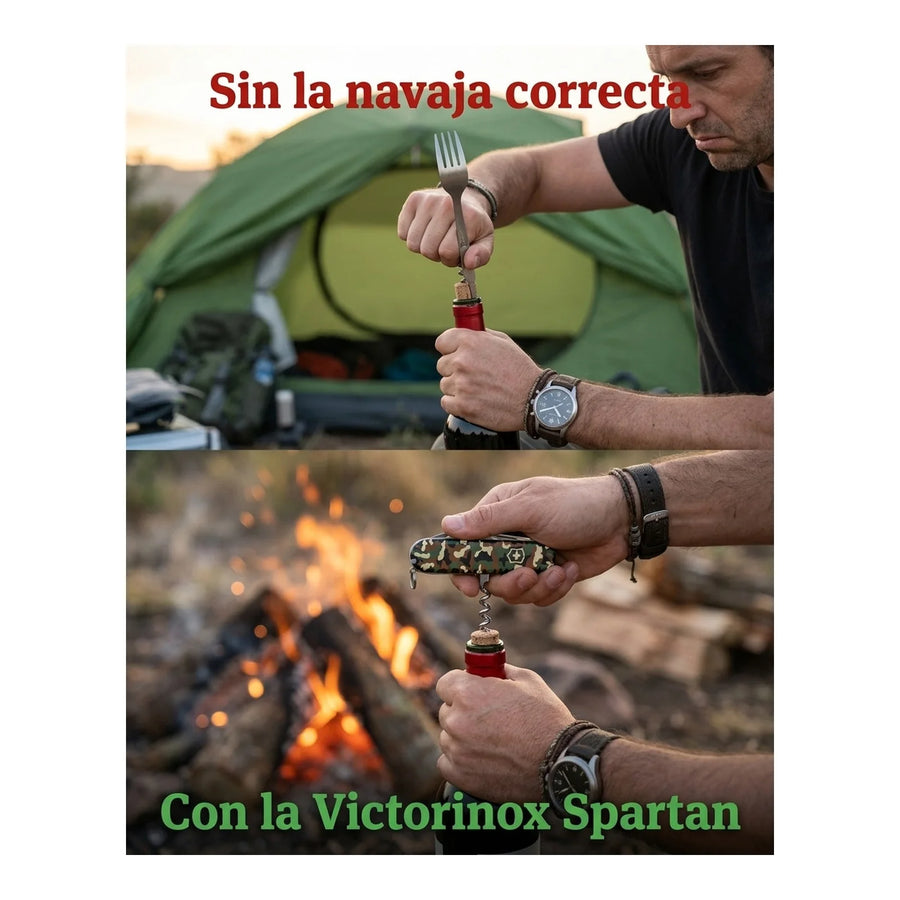 Navaja Cortapluma  Victorinox Spartan Camuflaje 1.3603.94 + Grabado Personalizado