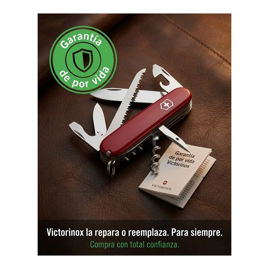 Navaja Cortapluma  Victorinox Camper Roja 1.3613 + Grabado Personalizado