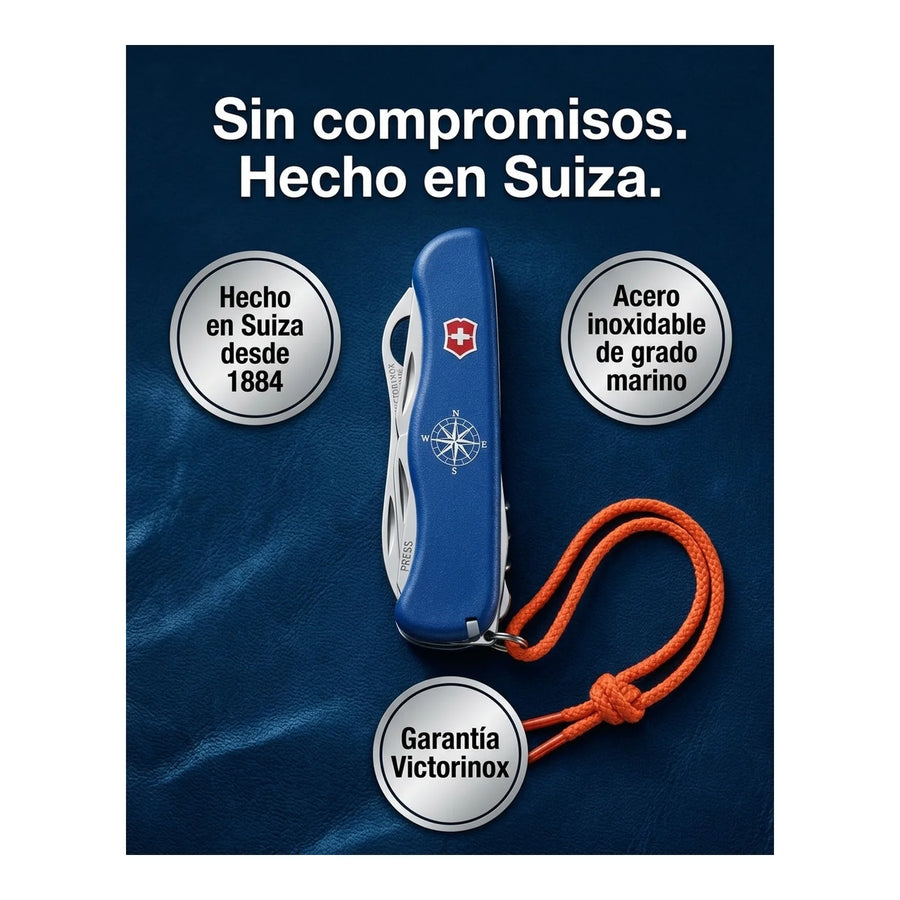 Navaja Cortapluma  Victorinox Skipper Pro 0.8503.2mw Patrón + Grabado Personalizado