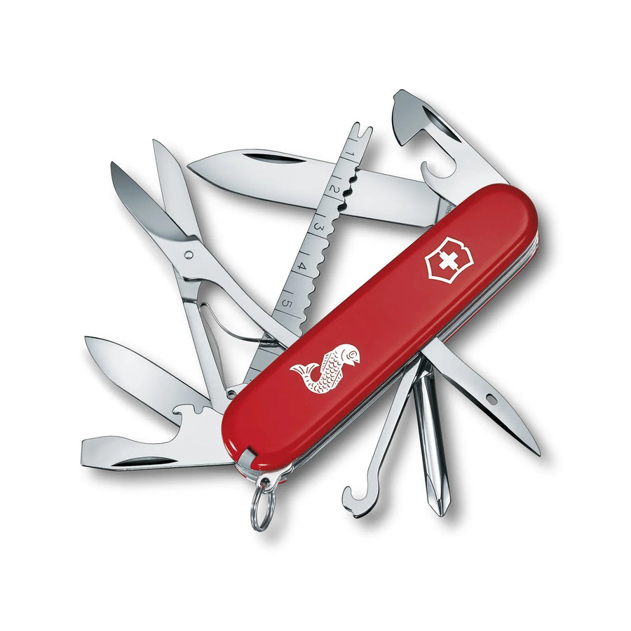 Navaja Suiza Cortapluma Victorinox Fisherman 1.4733.72 Pesca + Grabado Personalizado