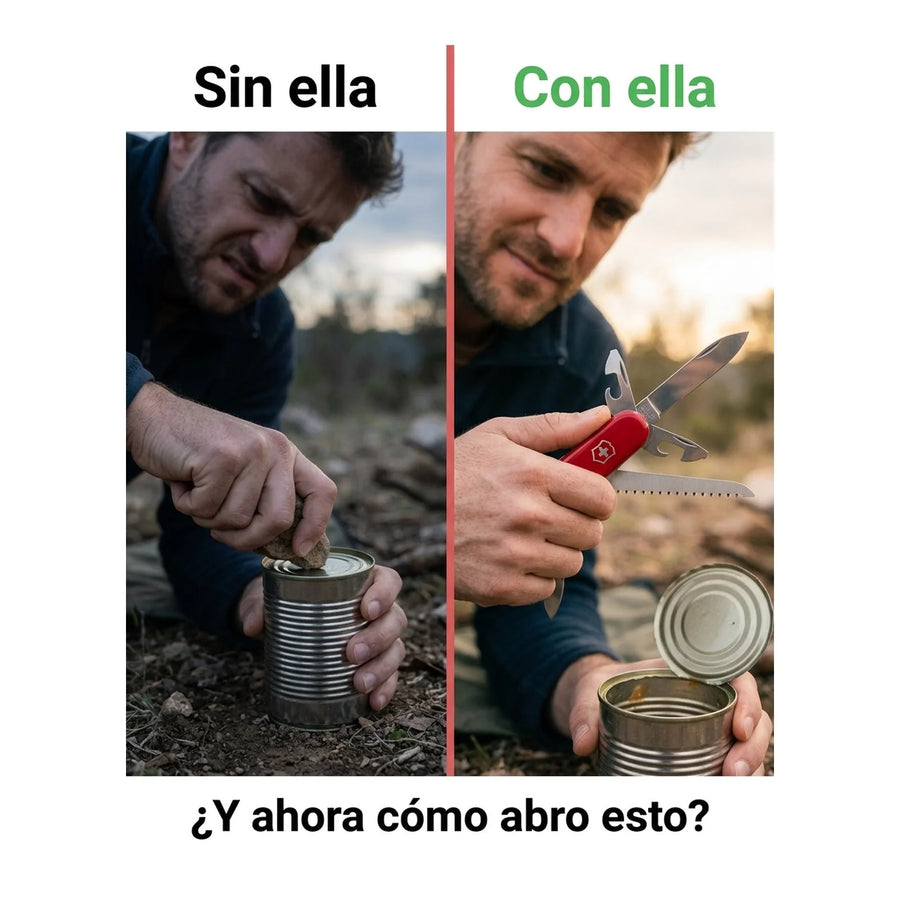 Navaja Victorinox Hiker Rojo 1.4613 + Grabado Personalizado
