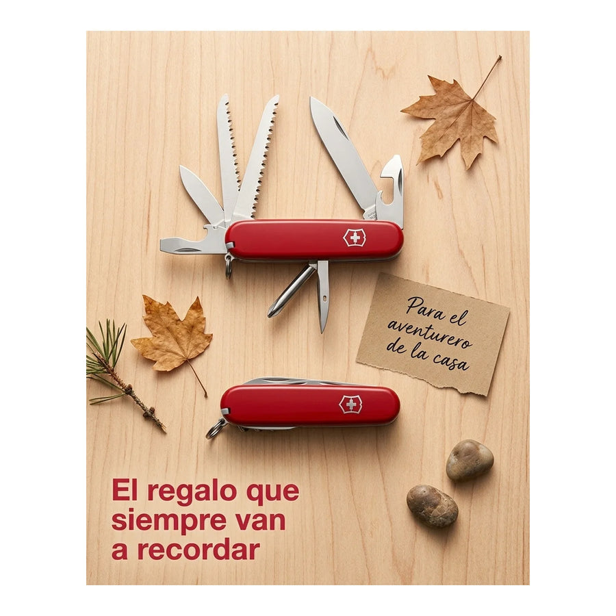 Navaja Victorinox Hiker Rojo 1.4613 + Grabado Personalizado