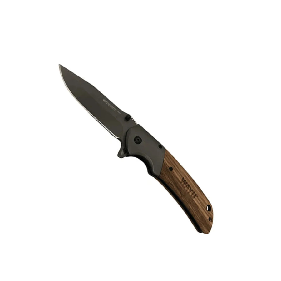 Navaja Wayu Cortapluma Pocket Knife 22 Cm Mango Madera (foto 2)