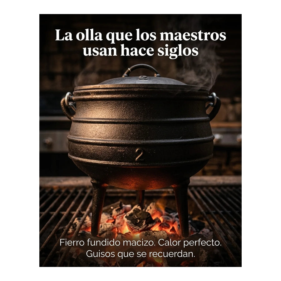 Olleta De Fierro Fundido #2 - 6 Litros