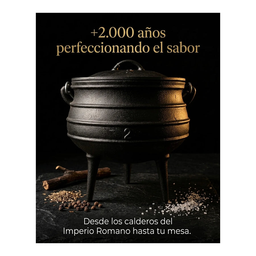 Olleta De Fierro Fundido #2 - 6 Litros