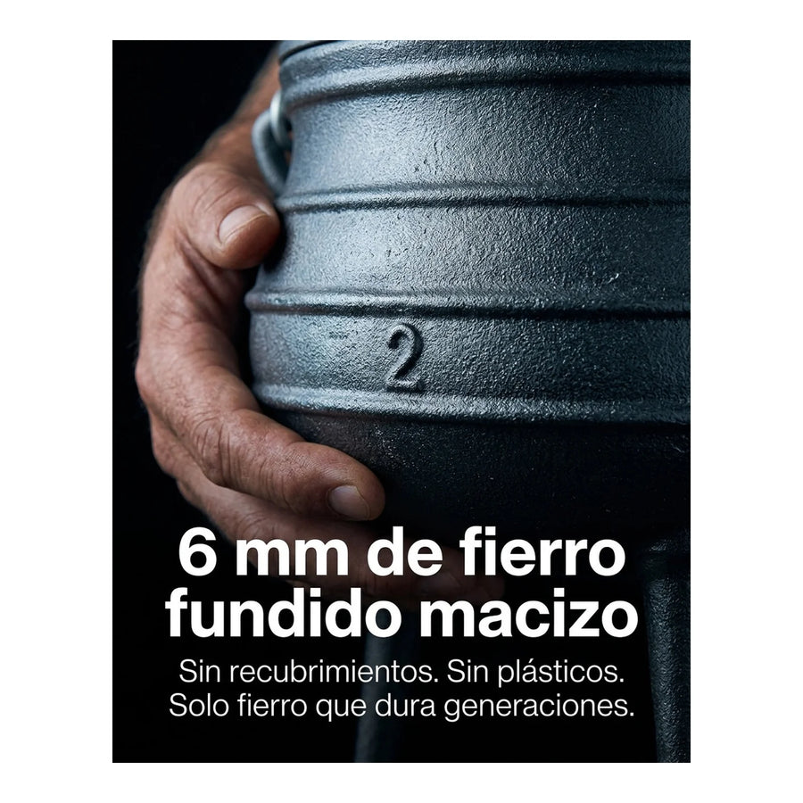 Olleta De Fierro Fundido #2 - 6 Litros