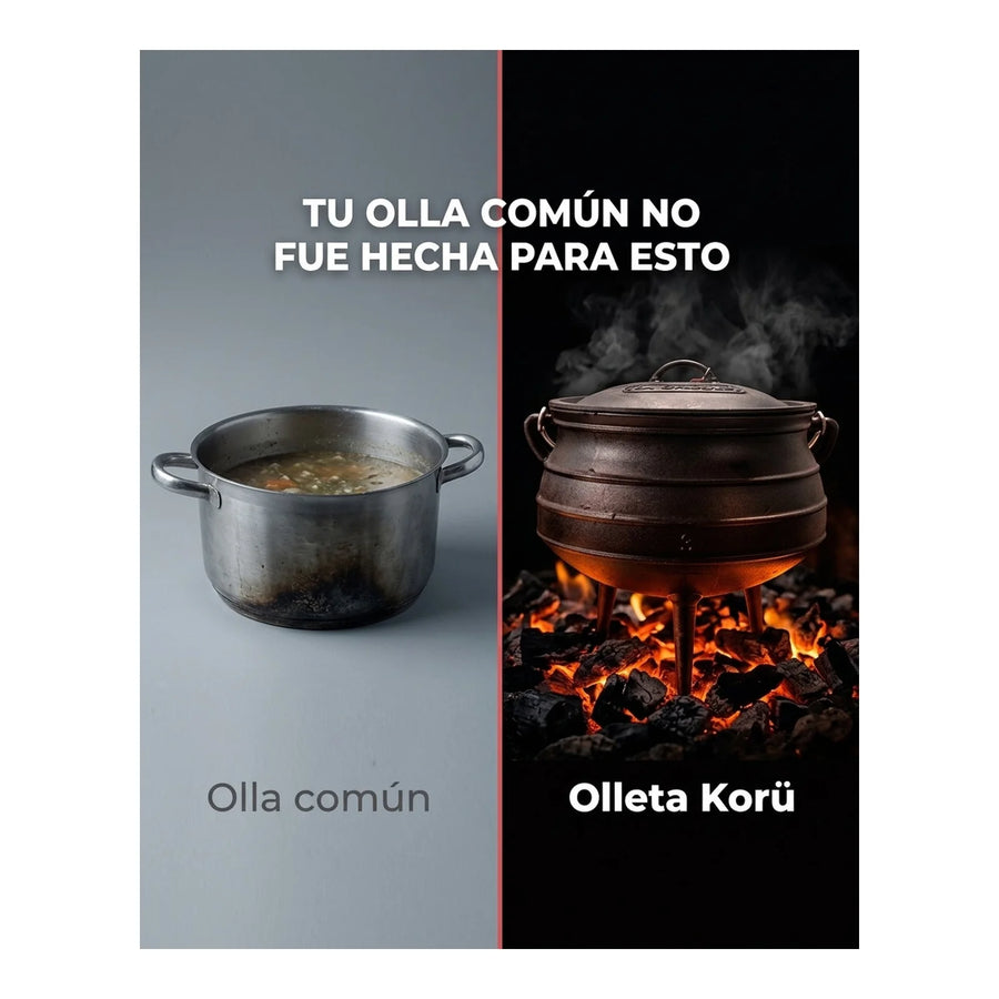 Olleta De Fierro Fundido 8 Litros #3