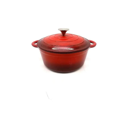 Olla Fierro Fundido Esmaltado 22cm 2 Colores + Envío Gratis