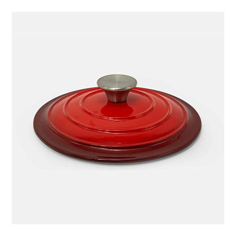 Olla Fierro Fundido Esmaltado 24cm Roja