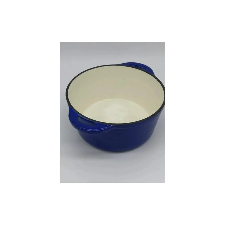Olla Fierro Fundido Esmaltado 22cm 2 Colores + Envío Gratis