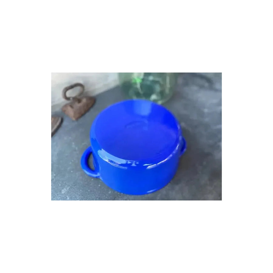 Olla Fierro Fundido Esmaltado 22cm 2 Colores + Envío Gratis