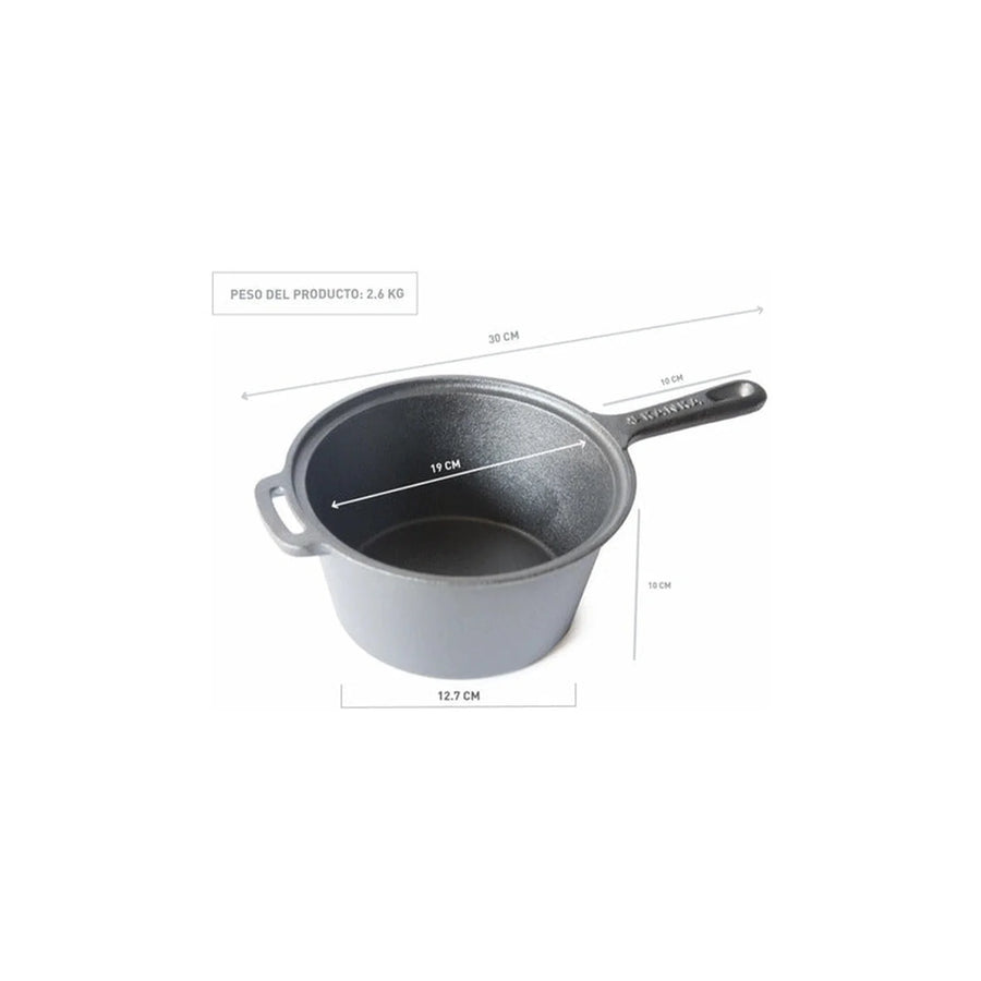 Olla Salsera Kanka Hierro Fundido