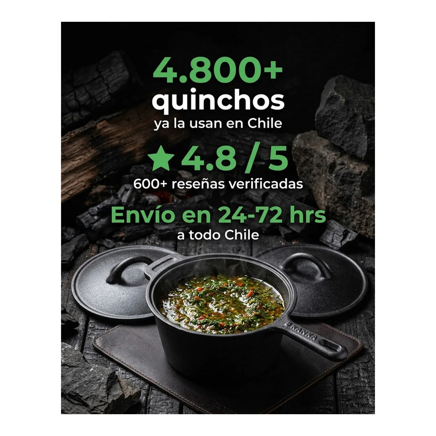 Olla Salsera Kanka Hierro Fundido