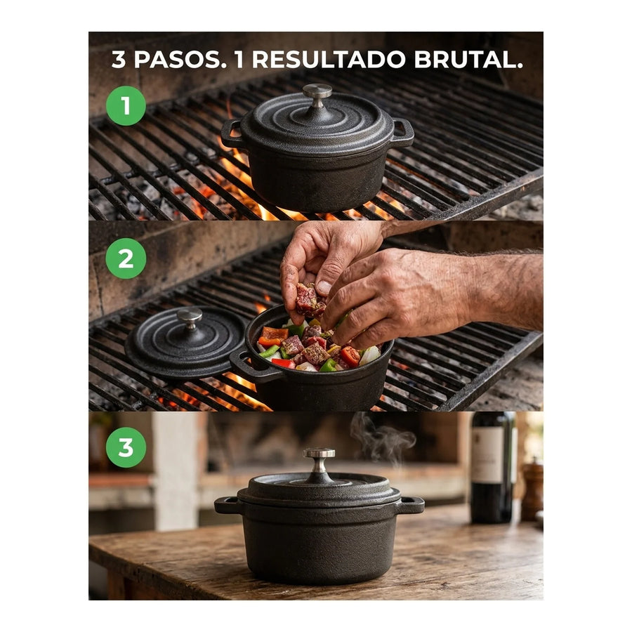 Olla Wayu Hierro Fundido 10cm