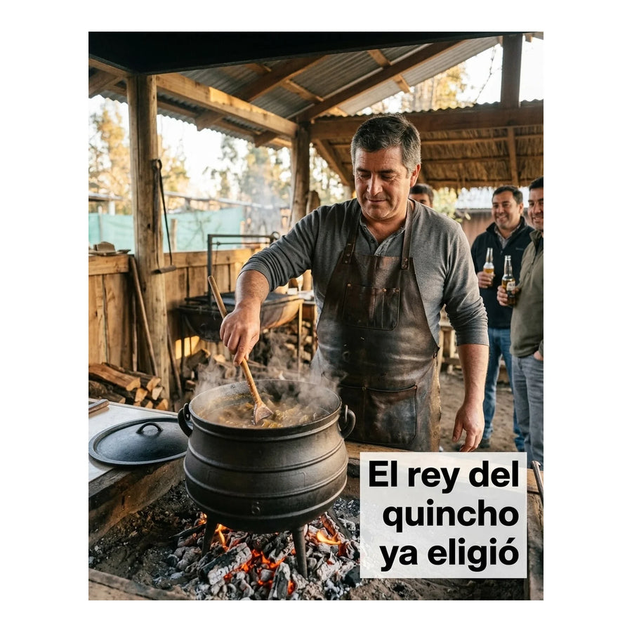 Olleta De Fierro Fundido #5 - 15 Litros Casa Y Quincho