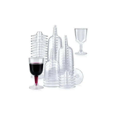 Pack De 20 Copas De Acrilíco Para Vino O Pisco Coctel Transparente