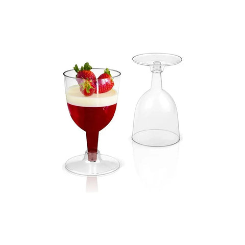 Pack De 20 Copas De Acrilíco Para Vino O Pisco Coctel Transparente